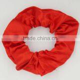 Low Price Silk Satin Fabric Hair Scrunchie for Hair Salon Promotion