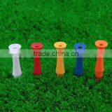 50Pcs 75mm Mixed Color 3 Sections Step Down Golf Tees thumbnail-2