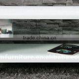 High Gloss White MDF TV Stand thumbnail-1