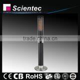 High efficiency column table heater with remote control