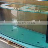 tempered glass price/ tempered glass fish tank /one way bulletproof glass price