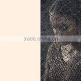 Green Chiffon On Net Designer Saree thumbnail-2