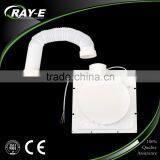 High Quality Plastic Conduit Ventilation Fan Square Ceiling Exhaust Fan PP Plastic Grille Type thumbnail-4