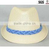 Paper Straw Hat With Printed Logo for Promotion
