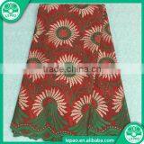 2016 Embroidered Lace Fabric African Tulle High Quality Wholesale For Nigerian Bridal Dress Beaded thumbnail-6