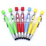 Flower Topper Shapped Ballpoint Pen With Touch Screen Tip thumbnail-5