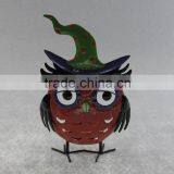 Metal Owl Candle Holder Halloween Decorations thumbnail-1