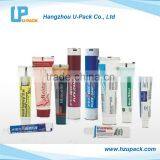Empty aluminum barrier plastic tubes for hair extensions packaging