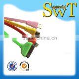 2014 Hot Sale Usb Charge Cable 4in1 for Iphone/mini Usb Accept Paypal and Dhl