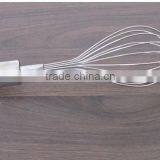 Manual Stainless Steel Mixer Beat Eggs Household Blender Bold Stainless Steel Round Bar Handle Small Medium Large Whisk D08 thumbnail-4