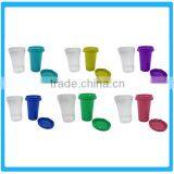 Double Wall Disposable Plastic Cup OEM Insulated Plastic Mug With Lid