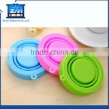 High Quality Colorful Foldable Silicone Cup