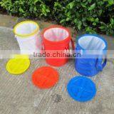 Foldable Nylon Pop up Spiral Collapsible Pet Food Container thumbnail-6