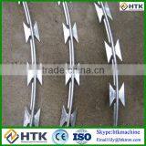 Silver Galvanized Durable Concertina Razor Wire With High Quality in Store thumbnail-2