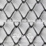 Green PVC Coated Fencing Chain Link