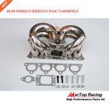 Mertop Race 88-00 HOND* CIVI*/CRX DEL SOL B-SERIES T3 RAM HORN TURBO MANIFOLD thumbnail-1