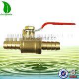 Mini Brass Ball Valve Bard X Barb thumbnail-1