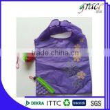 Wholesale Custom Polyester Reusable Folding Shopping Bags thumbnail-1