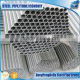Straight Seam Q235 Galvanized Round Steel Conduit