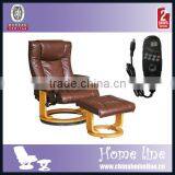 MAS00256 Heated Vibration Office Massage Chair With Footrest thumbnail-1