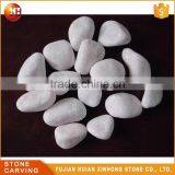 Quartz Pave Smooth Decoration Small White Pebble thumbnail-2