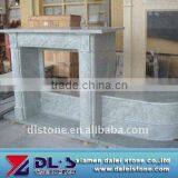 Marble Gas Sandstone Fireplace thumbnail-1