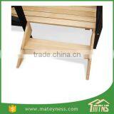 Large Pet Wooden Dog House With Patio Wooden Timber Bed Porch Deck thumbnail-6