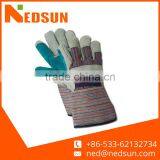 Customized Long Cuff Labour Split Leather Working Gloves thumbnail-1