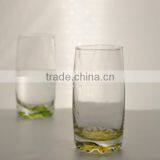 FDA Inspection Wholesale Bottom Colored Water Glass thumbnail-2