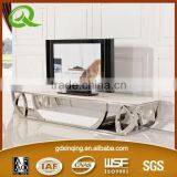 E378 Marble Top tv Stand Modern Living Room tv Cabinet Design thumbnail-5