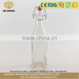 1000ml Widely Use Kitchen Bottle Containers Pot Bottle Drinks Juice Serving Glasses Bottle With Metal Clip thumbnail-1