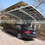 Outdoor Glass Roof Metal Car Garage Port thumbnail-1