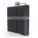 Hip Flask Leather Wrapped Flagon With High Quality Stainless Steel thumbnail-5