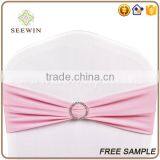 Hot Sale Polyester Spandex Ruffle Chair Sash thumbnail-5