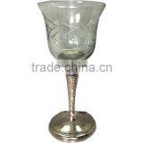 Decorative Metal Hurricane for Candlebra thumbnail-2