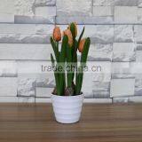 Plastic Artificial Tulip Flowers Bonsai for Home and Commercial Decoation thumbnail-4