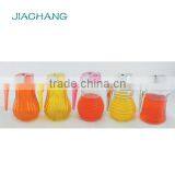 Spray Colored Glass Soybean Oil Dispenser Jar With Push Pull Cap thumbnail-2