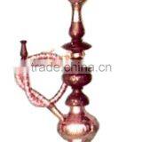Round Base Antique Brass Hookah for Sale thumbnail-1