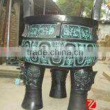 Big Chinese Archaistic Statue Bronze Ding Statue thumbnail-1