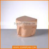 Fiberglass High Glossy Head Mannequin For Glassed Display thumbnail-3