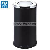 Outdoor Indoor Stainless Steel Metal Waste Bin thumbnail-4
