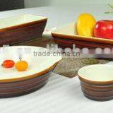 Factory Wholesale Ceramic Bakeware Set thumbnail-4