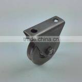 1.3 Inch Small Rope Pulley Diameter 35mm Thickness 8mm Bearing 635ZZ Groove "U" With Outer Support ITEM:358PCR-304 Stainless thumbnail-1