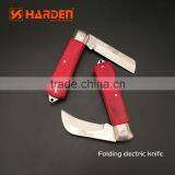 Professional Wooden Handle Straight Blade Electrician Knife thumbnail-4