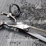 Professional 360 Degree Swivel Rotating Handle Hair Cutting Scissors thumbnail-2