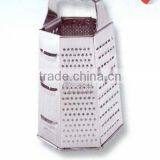 6 Sides 9 Inch Grater Waved Stainless Steel Multi Purpose Kitchen Utensil
