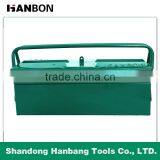 High Quality 19'' Double Layer Portable Metal Tool Box thumbnail-1