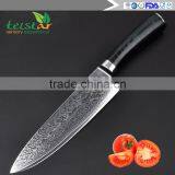 8" Inches Damascus Kitchen Knives Damascus Knife High Quality VG10 Japanese Steel Chef Knife Micarta Handle thumbnail-2