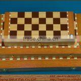 Professional Wooden Chess Titans Set/folded Form and Portable Bamboo Chess thumbnail-1