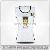 New Design Sleeveless Sublimated Volleyball Uniform Team Wear Top Custom Volleyball Jersey thumbnail-2